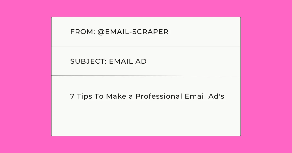 email ad